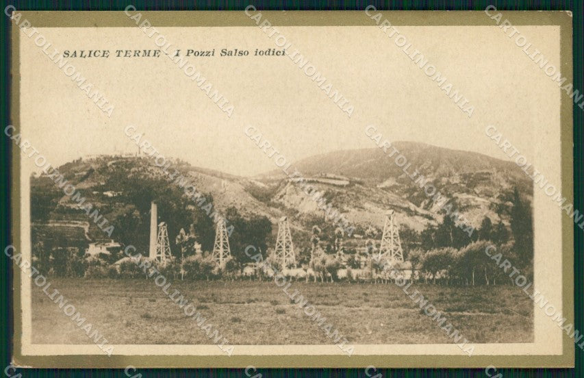 Pavia Godiasco Salice Terme Pozzi Salso Iodici cartolina QT0220 – fronte
