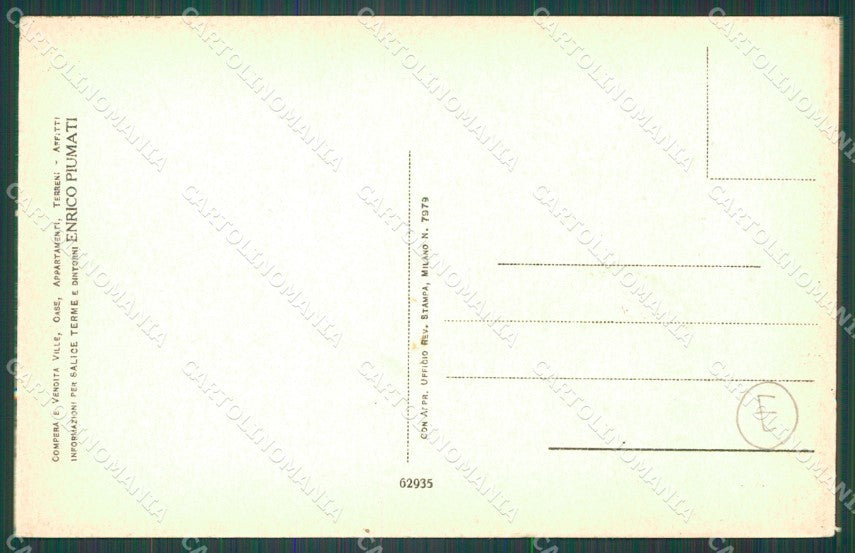 Pavia Godiasco Salice Terme Pozzi Salso Iodici cartolina QT0220 – retro