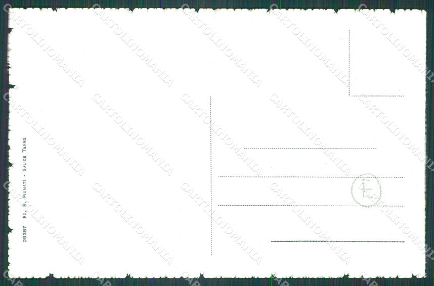 Pavia Godiasco Salice Terme Nazzano cartolina QT0221 – retro