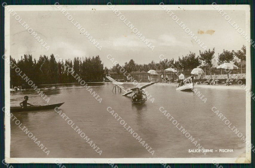Pavia Godiasco Salice Terme Piscina ABRASA Foto cartolina QT0224 – fronte