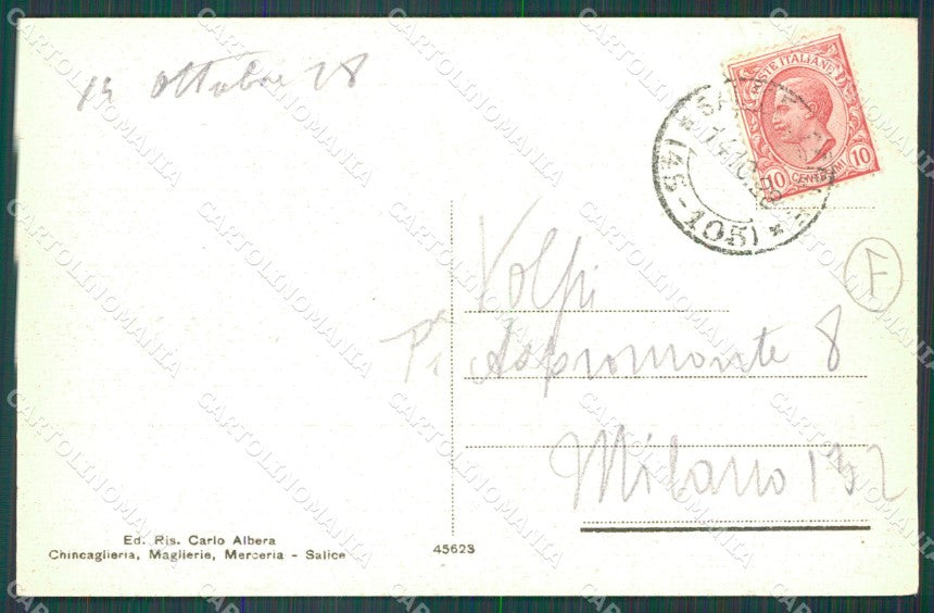 Pavia Godiasco Salice Terme cartolina QT0226 – retro
