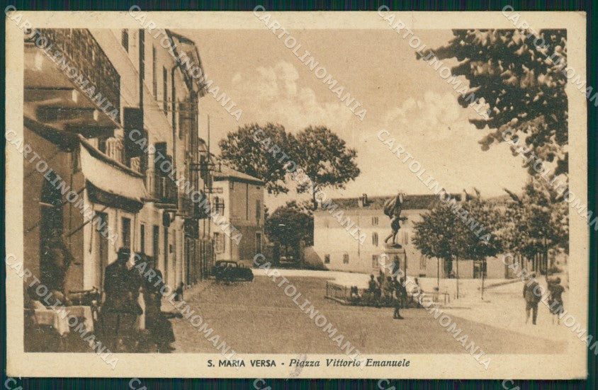 Pavia Santa Maria della Versa Auto cartolina QT0249 – fronte