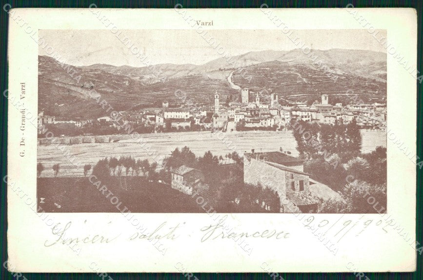Pavia Varzi cartolina QT0250 – fronte