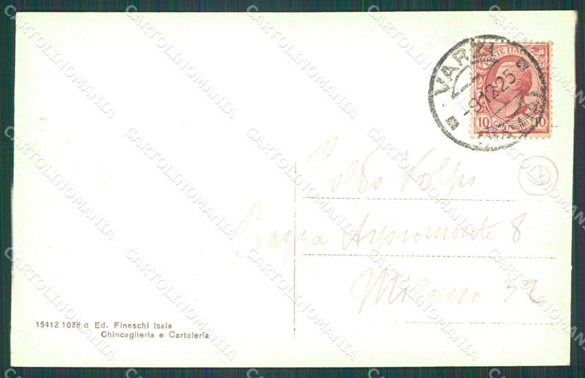 Pavia Varzi cartolina QT0254 – retro