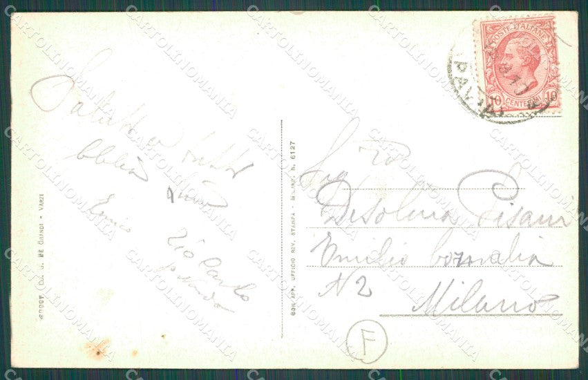 Pavia Varzi PIEGHINA cartolina QT0256 – retro