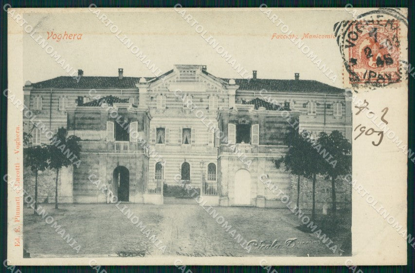 Pavia Voghera Manicomio cartolina QT0268 – fronte