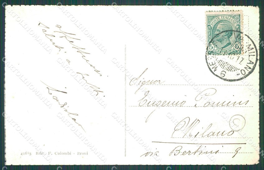 Pavia Voghera cartolina QT0272 – retro