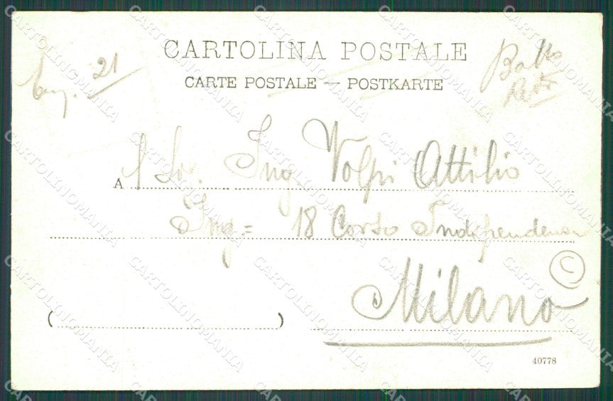 Pavia Voghera cartolina QT0278 – retro