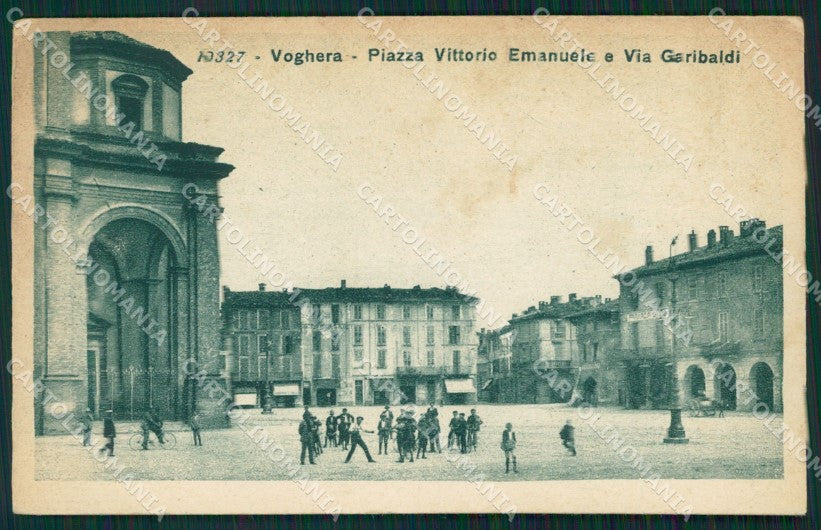 Pavia Voghera cartolina QT0289 – fronte