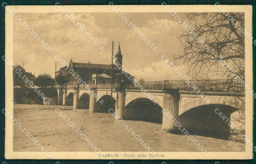 Pavia Voghera PIEGA cartolina QT0293 – fronte