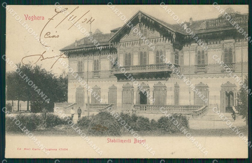 Pavia Voghera cartolina QT0295 – fronte