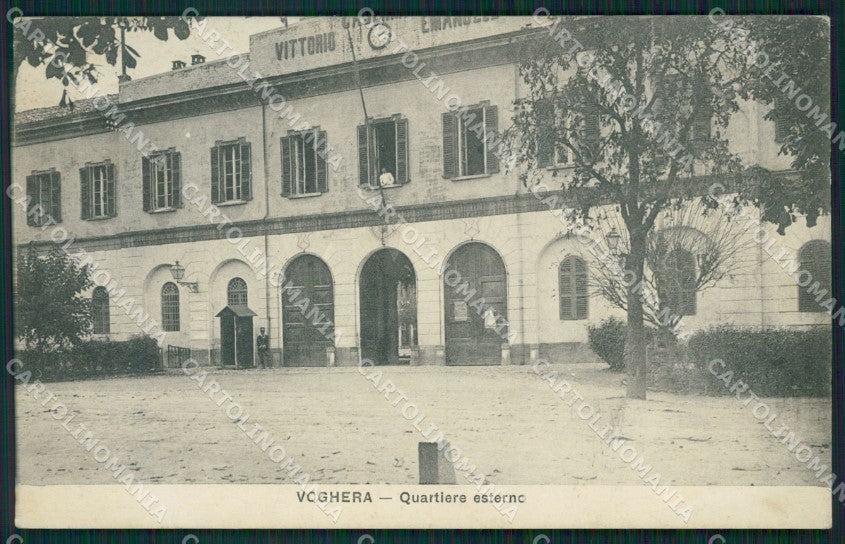 Pavia Voghera Caserma PIEGHINE cartolina QT0300 – fronte