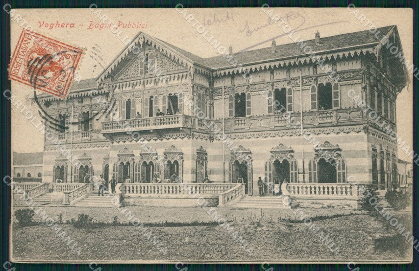 Pavia Voghera cartolina QT0307 – fronte