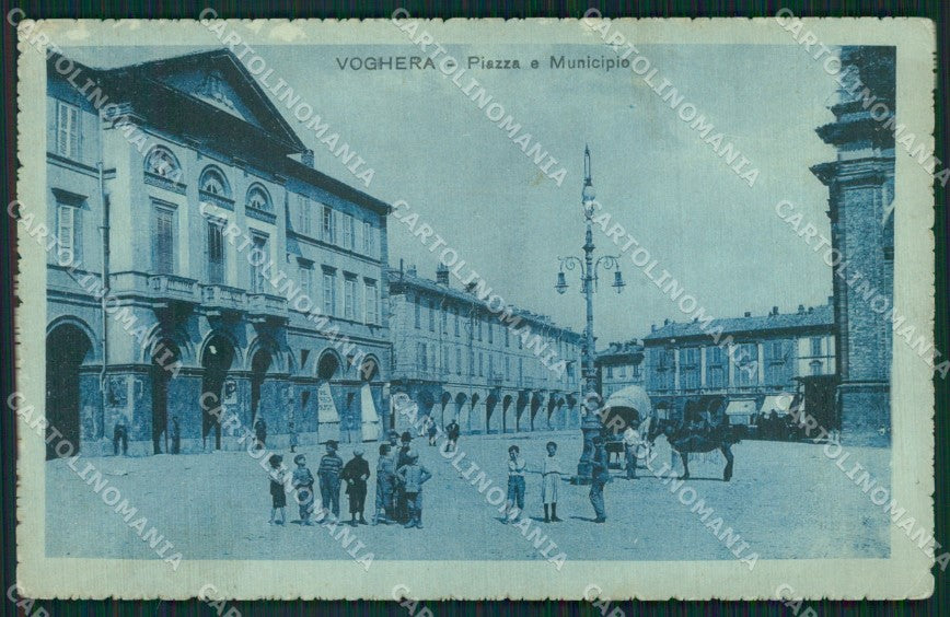 Pavia Voghera Municipio ABRASA cartolina QT0309 – fronte