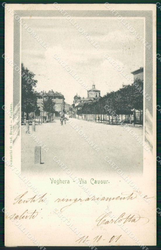 Pavia Voghera cartolina QT0311 – fronte