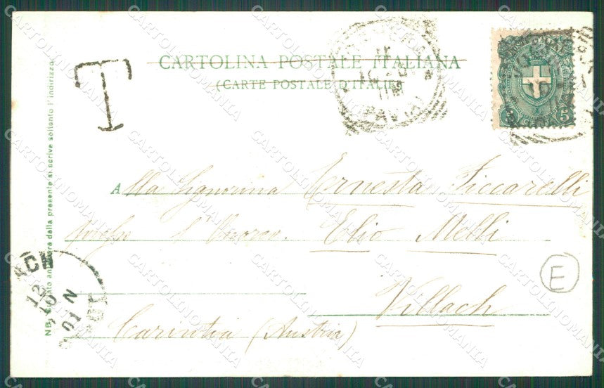 Pavia Voghera cartolina QT0311 – retro