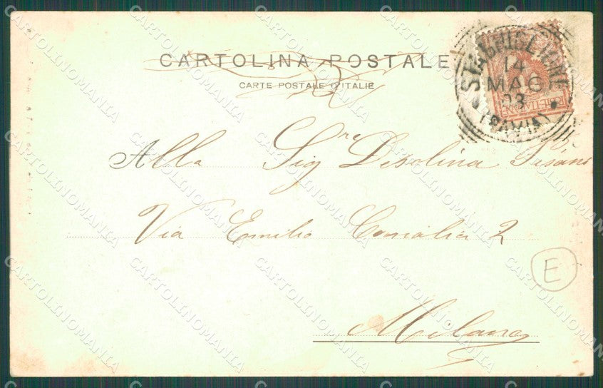 Pavia Voghera Banca cartolina QT0312 – retro