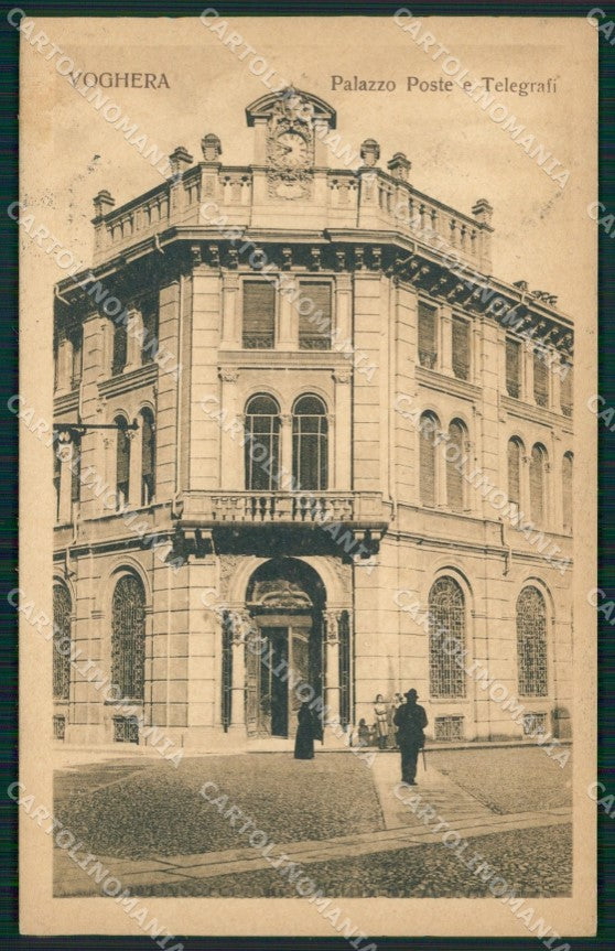Pavia Voghera Poste cartolina QT0313 – fronte