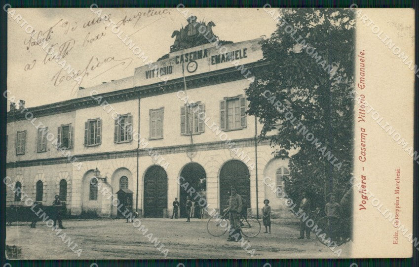 Pavia Voghera Caserma cartolina QT0314 – fronte