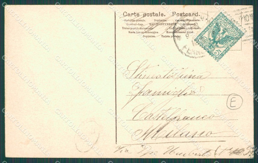 Pavia Voghera Caserma cartolina QT0314 – retro