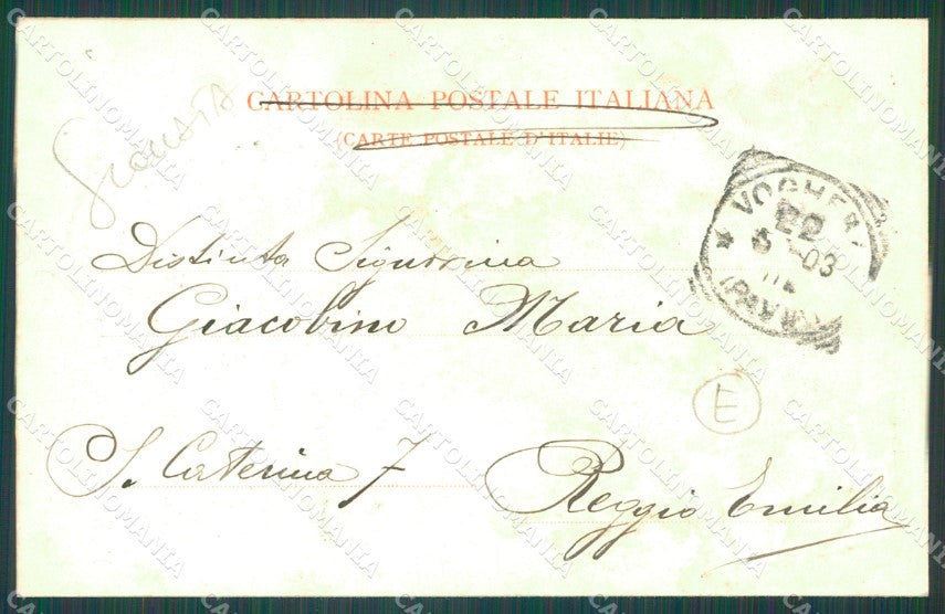 Pavia Voghera SCOLLATA cartolina QT0322 – retro