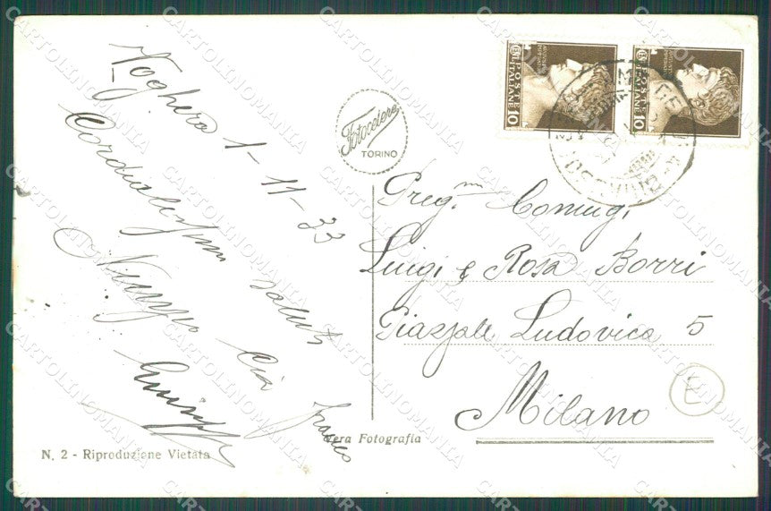 Pavia Voghera Scuola Foto cartolina QT0323 – retro