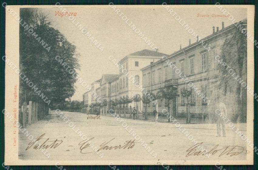 Pavia Voghera Scuola cartolina QT0332 – fronte