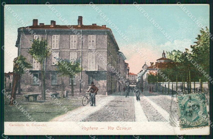 Pavia Voghera cartolina QT0335 – fronte