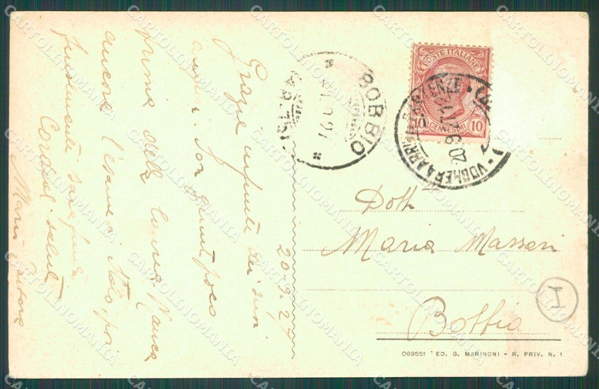 Pavia Voghera cartolina QT0341 – retro