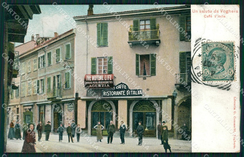Pavia Voghera cartolina QT0343 – fronte