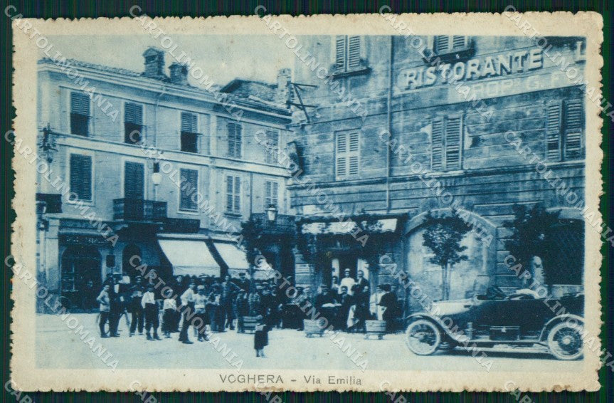 Pavia Voghera Auto cartolina QT0345 – fronte