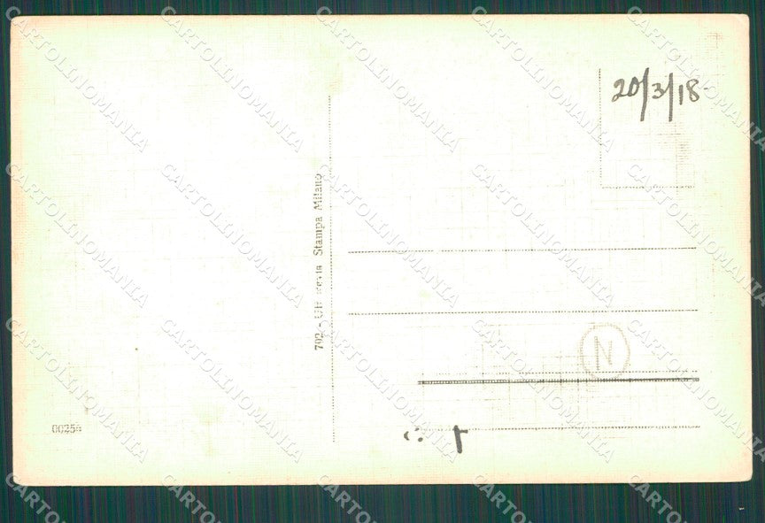 Pavia Voghera Stazione cartolina QT0350 – retro