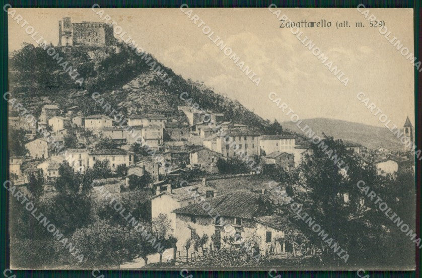 Pavia Zavattarello cartolina QT0356 – fronte