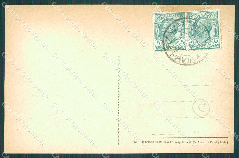 Pavia Zavattarello cartolina QT0356 – retro