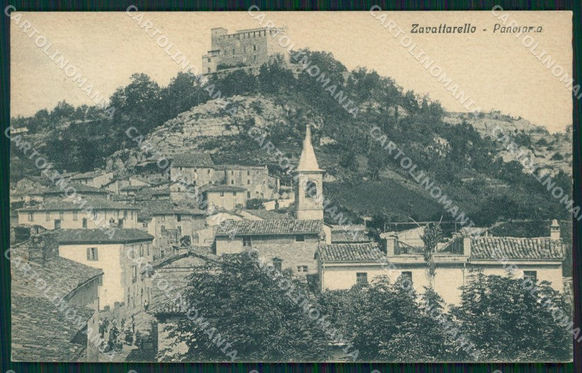 Pavia Zavattarello cartolina QT0360 – fronte
