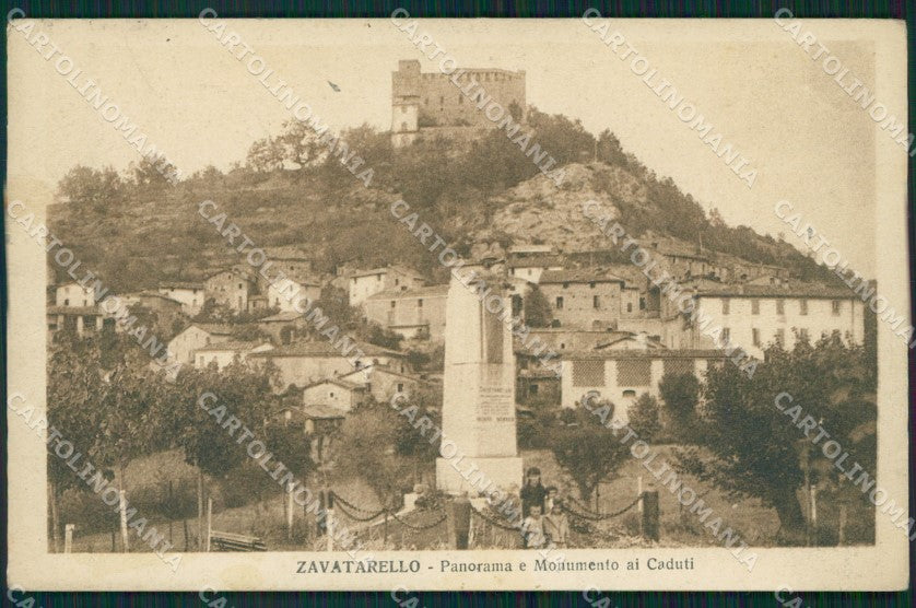 Pavia Zavattarello cartolina QT0361 – fronte