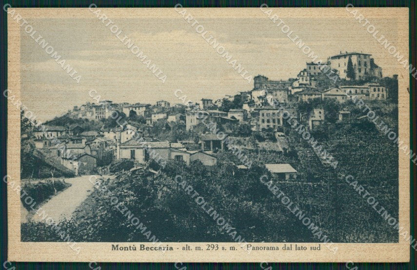 Pavia Montù Beccaria cartolina QT0369 – fronte