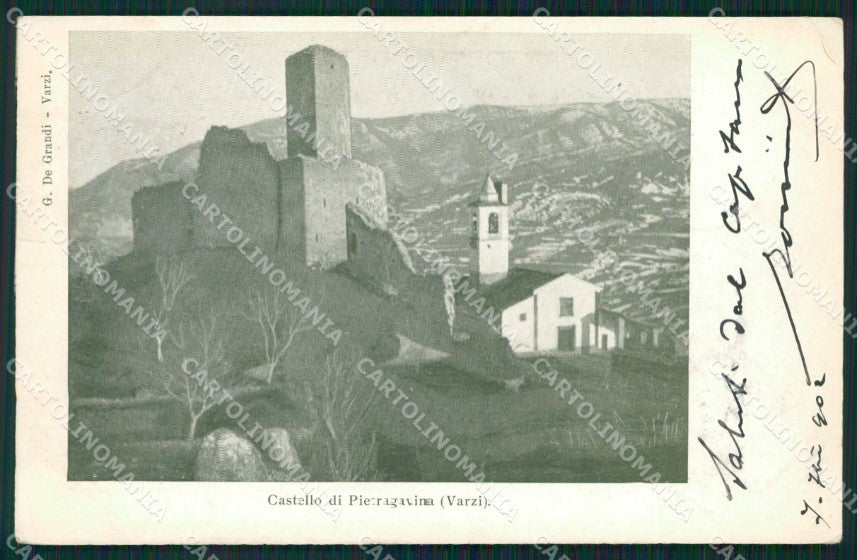 Pavia Varzi Pietragavina cartolina QT0382 – fronte