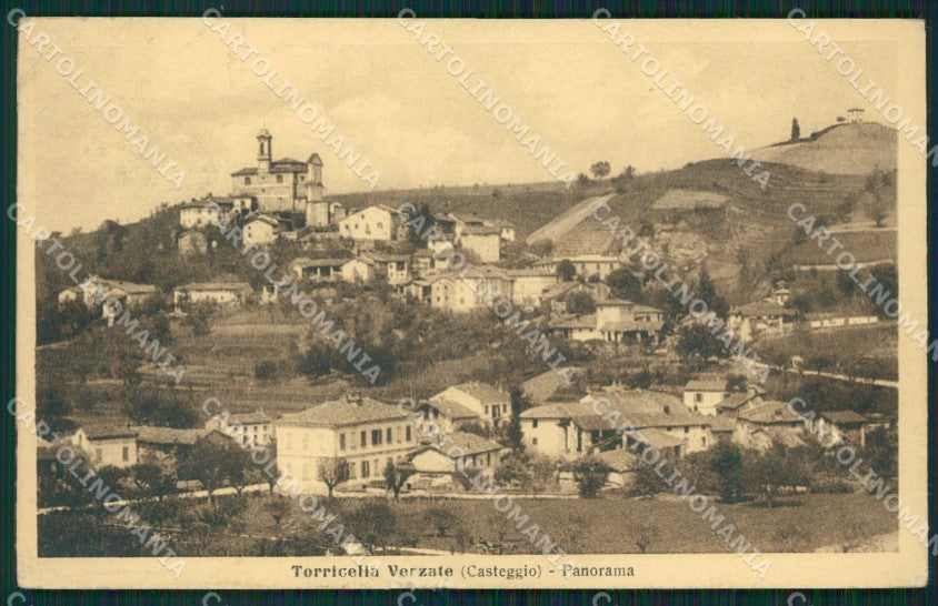Pavia Torricella Verzate ABRASA cartolina QT0384 – fronte