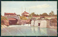 Pavia Canale Cavour Diramatore Sella cartolina QT0390 – fronte