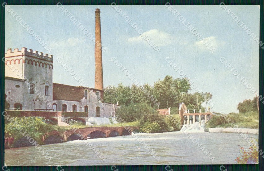 Pavia Cilavegna Officina Idroelettrica cartolina QT0391 – fronte