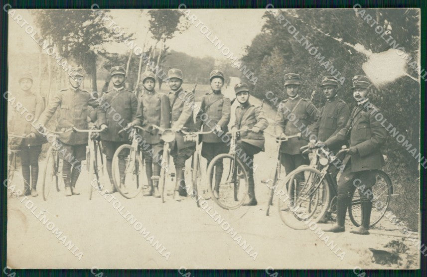 Pavia Confienza Militari Foto cartolina QT0398 – fronte