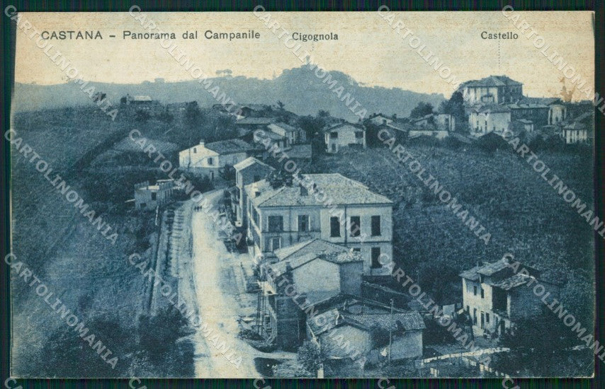 Pavia Castana cartolina QT0406 – fronte
