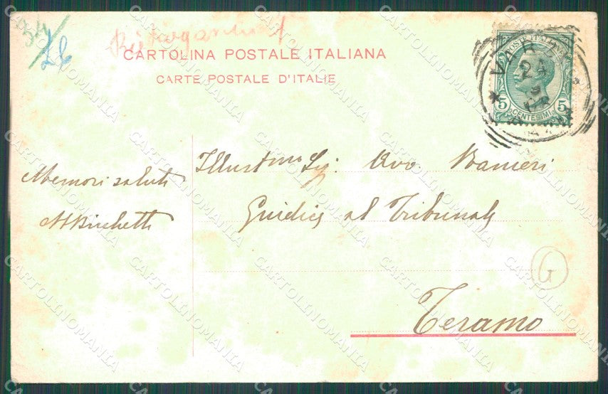 Pavia Varzi Pietragavina Cavalli PIEGHINA cartolina QT0409 – retro