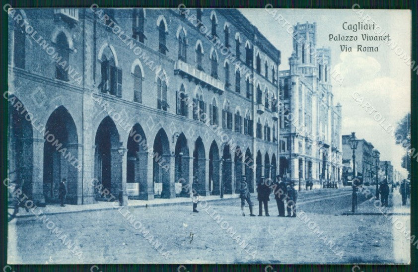 Cagliari Città cartolina QT0416 – fronte