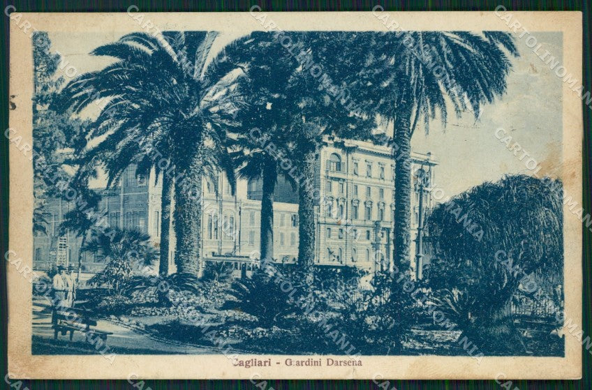 Cagliari Città STRAPPINO cartolina QT0417 – fronte