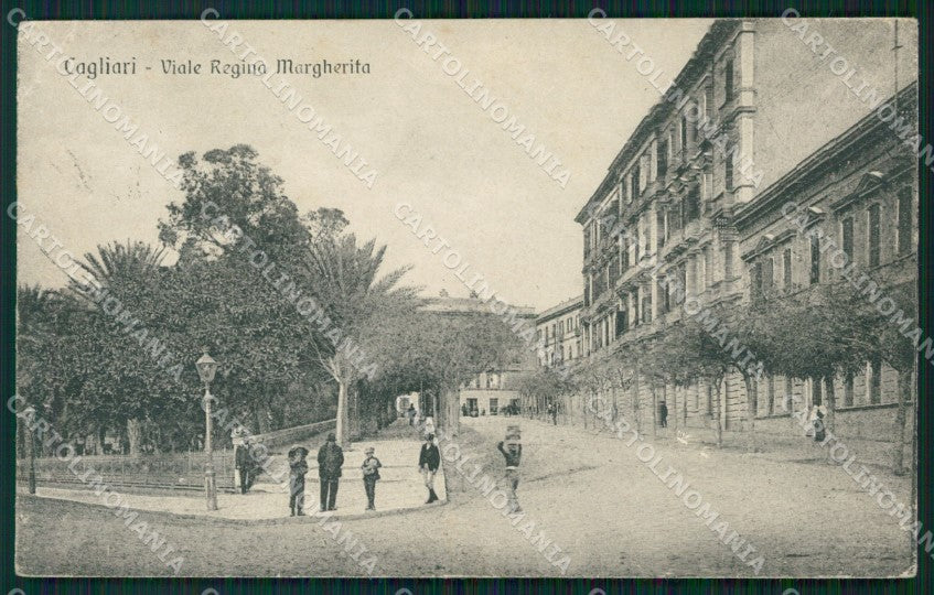 Cagliari Città PIEGA PIEGHINA cartolina QT0440 – fronte