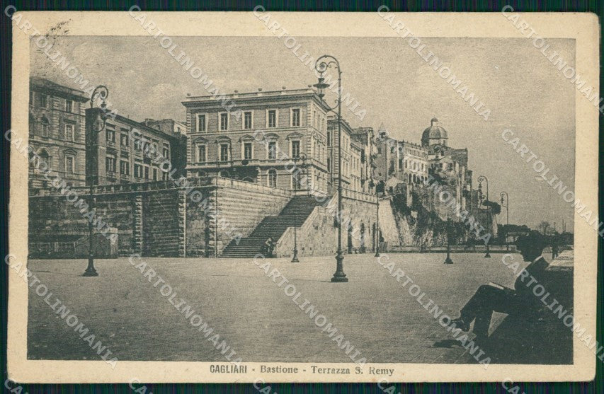 Cagliari Città STRAPPINO cartolina QT0445 – fronte