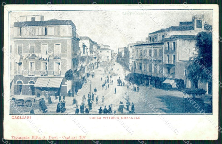 Cagliari Città cartolina QT0447 – fronte