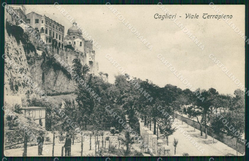 Cagliari Città STRAPPINO cartolina QT0455 – fronte